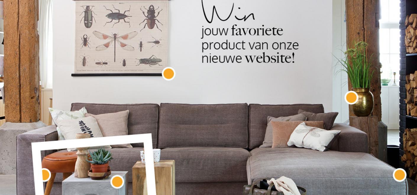 GIVEAWAY | We hebben een nieuwe website!